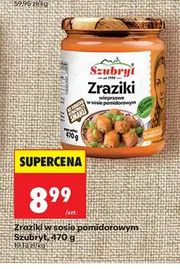 Biedronka Zraziki w sosie pomidorowym Szubryt oferta