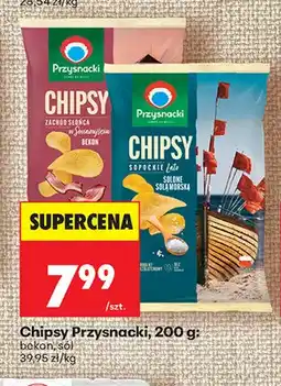 Biedronka Chipsy Przysnacki bekon oferta