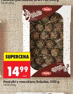 Biedronka Pastylki z maczkiem Śnieżka oferta