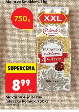Biedronka Makaron 4-jajeczny niteczka Polmak oferta