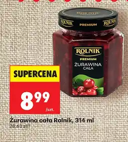 Biedronka Żurawina cała Rolnik oferta