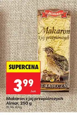 Biedronka Makaron z jaj przepiórczych Almar oferta