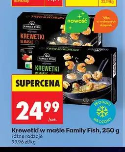 Biedronka Krewetki w maśle Family Fish oferta