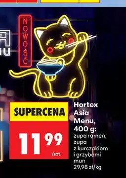 Biedronka Zupa ramen Hortex Asia Menu oferta