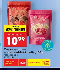 Biedronka Owoce mrożone w czekoladzie Marletto oferta
