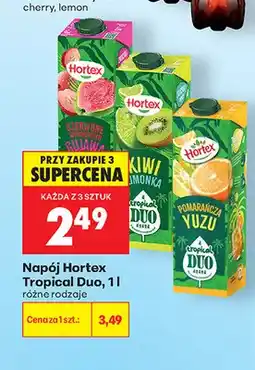 Biedronka Napój Hortex Tropical Duo oferta