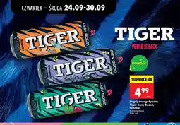 Biedronka Napój energetyczny Tiger Easy Boost mirabelka oferta