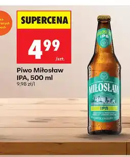 Biedronka Piwo Miłosław IPA oferta