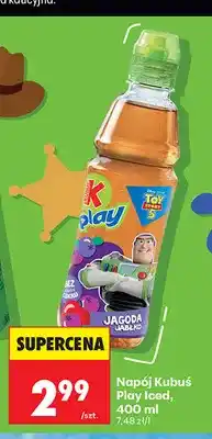 Biedronka Napój Kubuś Play Iced oferta