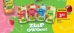 Biedronka Mus Kubuś Owoce Lasu jabłko truskawka banan poziomka oferta