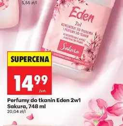 Biedronka Perfumy do tkanin Eden 2w1 Sakura oferta