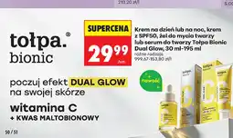 Biedronka Krem na noc Tołpa Bionic Dual Glow oferta