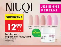 Biedronka Żel akrylowy do paznokci Niuqi oferta