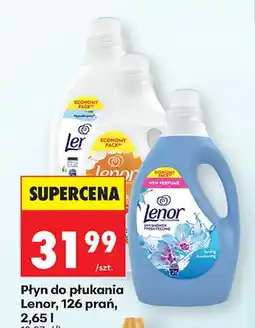 Biedronka Płyn do płukania Lenor 126 prań oferta