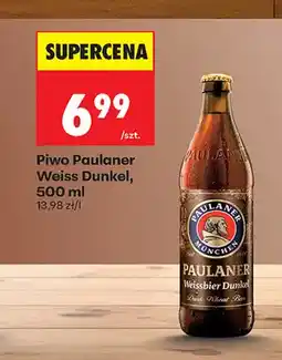 Biedronka Piwo Paulaner Weiss Dunkel oferta