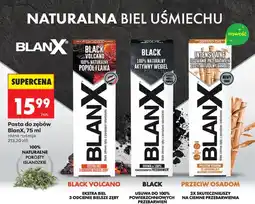 Biedronka Pasta do zębów BlanX Black Volcano oferta