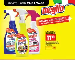 Biedronka Spray do czyszczenia Meglio wybielacz odtłuszczacz oferta