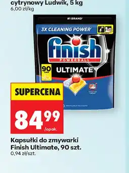 Biedronka Kapsułki do zmywarki Finish Ultimate oferta
