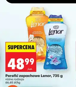 Biedronka Perełki zapachowe Lenor oferta