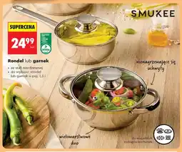 Biedronka Rondel ze stali nierdzewnej 1,3 l Smukee oferta