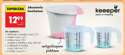 Biedronka Dzbanki z miarką 500 ml i 1 l 2-pak Keeeper oferta