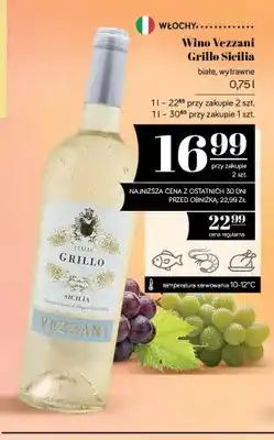 Polomarket Wino białe Vezzani Grillo Sicilia wytrawne oferta