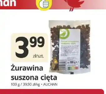 Żurawina suszona cięta Auchan