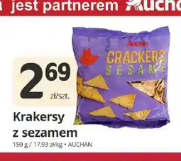 Marketvita Krakersy z sezamem Auchan oferta