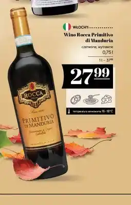 Polomarket Wino czerwone Rocca Primitivo di Manduria wytrawne oferta