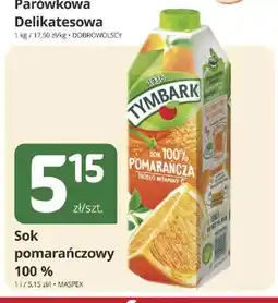 Marketvita Sok pomarańczowy Tymbark 100% oferta