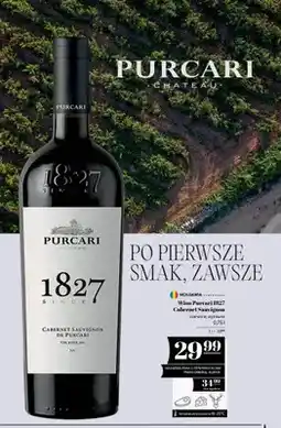 Polomarket Wino czerwone Purcari 1827 Cabernet Sauvignon oferta