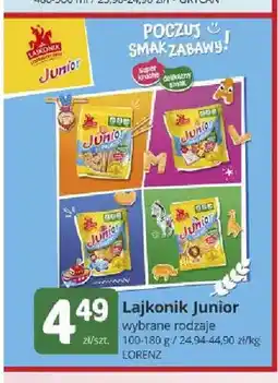 Marketvita Przekąski Lajkonik Junior oferta