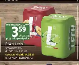Marketvita Piwo Lech smakowe 4% Cherry Plum 4-pak oferta