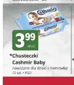 Marketvita Chusteczki nawilżane dla dzieci i niemowląt Cashmir Baby oferta