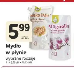 Marketvita Mydło w płynie Magnolia Auchan oferta