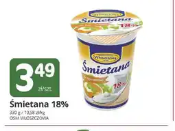 Marketvita Śmietana Włoszczowa 18% oferta