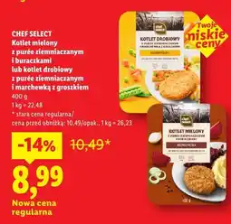 Lidl Danie gotowe Chef Select Kotlet mielony z purée ziemniaczanym i buraczkami oferta