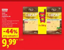 Lidl Ser Carski w plastrach XXL Pilos 2-pak oferta
