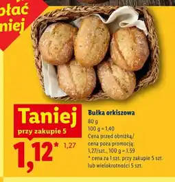 Lidl Bułka orkiszowa oferta