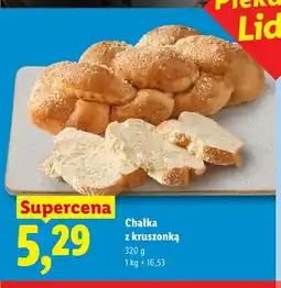 Lidl Chałka z kruszonką Piekarnia Lidla oferta