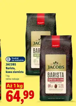 Lidl Kawa ziarnista Jacobs Barista Espresso Italiano oferta
