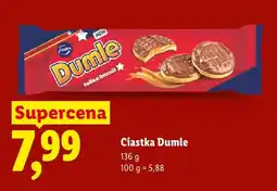Lidl Ciastka Dumle toffee biscuit oferta