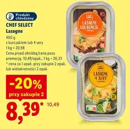 Lidl Lasagne bolognese z kurczakiem Chef Select oferta