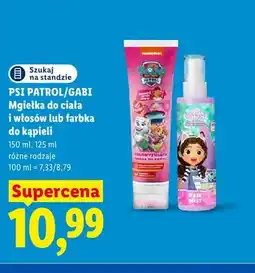 Lidl Farbka do kąpieli koloryzująca Psi Patrol oferta