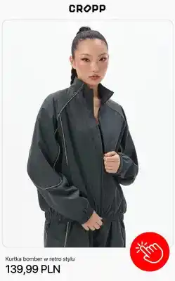 Cropp Kurtka bomber w retro stylu Cropp oferta