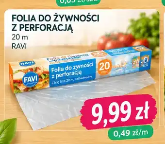 Folia do żywności z perforacją Ravi