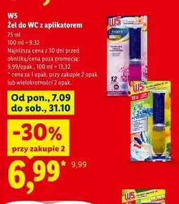Lidl Żel do WC z aplikatorem W5 Elegance Wiosenny Poranek oferta
