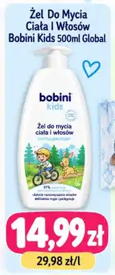 Żel do mycia ciała i włosów Bobini Kids