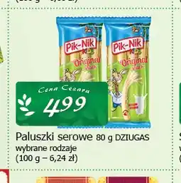 Cezar Delikatesy Paluszki serowe Pik-Nik Dziugas oferta