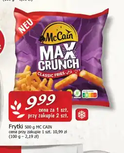 Cezar Delikatesy Frytki Max Crunch Classic Fries McCain oferta